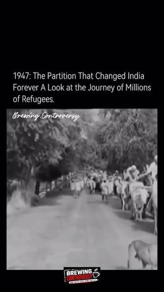 They Left With Nothing But Their Lives. 🥀🇮🇳, In 1947, the Partition of British India triggered one of the largest mass migrations in history. Millions were forced to leave their ancestral homes as ...