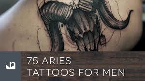 This tattoo design is simple and unique and men as per their choice can get it inked on the upper part of the chest. 75 Aries Tattoos For Men Youtube