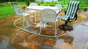 How To Get Rid Of Standing Water On Your Patio Patio Solutions Patio Concrete Molds Patio