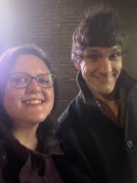 Jon left me at stage door so I had to take crap selfies at stage door!  Everyone was so nice! New crush Andrew Richardson (he played Oberon!).  Chatted with Ryan Hutton (Lysander)