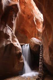 Map of kanarra creek trail. Kanarraville Falls Waterfalls In The Kanarra Creek Narrows