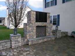 An Outdoor Ventless Gas Fireplace With An Outdoor Tv Cabinet Is A Great Addition To This Outdoor Living Outdoor Fireplace Outdoor Backyard Outdoor Living Space