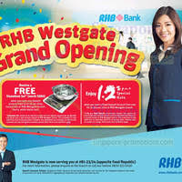 A customer is required to make a deposit once into their fd account at the time of opening the account with the bank. Rhb 1 2 Fixed Deposit Rate Free Steamboat Set Promo Westgate 12 31 Jan 2014