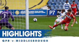Check fixtures, tickets, league table, club shop & more. Highlights Qpr 1 Middlesbrough 1 26 09 20 Onefootball