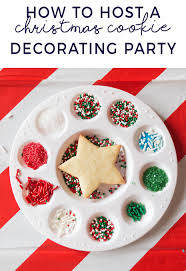 Host the perfect christmas cookie party with our guide on christmas cookie decorating ideas and tips for making your decorating party a success. The Perfect Sugar Cookie Recipe Hosting A Cookie Party