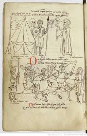 Page 56v Tente Enluminure Art Medieval