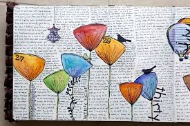 Weekly Art Journal Weeklong For June 27 Book Page Art Book Art Art Journal