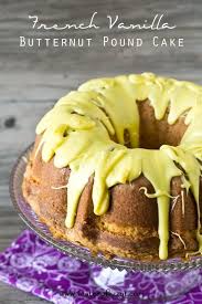 The texture of the barefoot contessa's dessert is denser but equally i confess a little extra butter and sugar were added to the original recipe. French Vanilla Butternut Pound Cake Easy Bundt Cake Recipe
