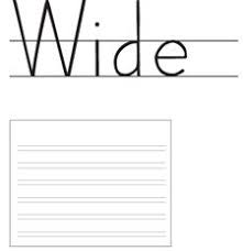 Products By Type Wide Notebook Paper 100 Sheets Handwriting Without Tears Handwriting Without Tears Writing Without Tears Notebook Paper