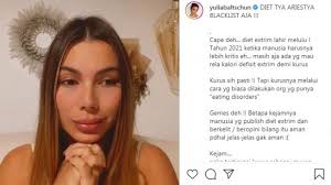 Yulia baltschun sendiri dikenal sebagai seorang fitness influencer. Blacklist Buku Diet Tya Ariestya Yulia Baltschun Rip Dunia Gizi Indonesia