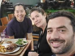Friday night disco dancing in Old Montreal with the girlies! 💃