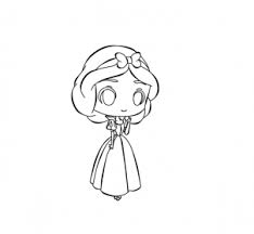 How to draw disney princesses cute step by step. Coloring Pages For Kids Chibi Cute Disney Princess Coloring Pages
