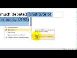 In apa style, always provide a page number for a direct quotation and for statistics whenever possible. Editing In Text Citations Word 2010 Apa 6th Ed Updated Youtube