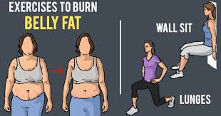 7 easy belly fat exercises you can do