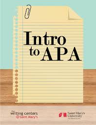 The basic apa outline format. Apa Writing Center