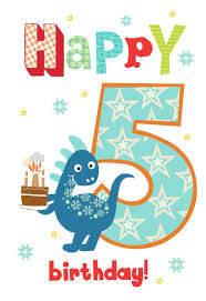 Happy Birthday Wishes For 5 Year Old Boy Las 01980 Las Boy Dinosaur Age 5 Psd Louise Anglicas Representing Leading Artists Who Produce Chil Happy Birthday Kids Birthday Wishes Boy Happy Birthday Boy