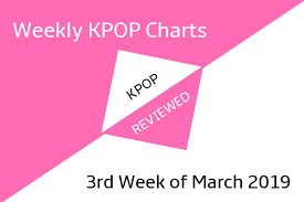 Weekly Chart 3rd Week Of March 2019 Kpopreviewed