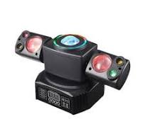 Luz De Cabeça Móvel LED Colorida Com Efeito De Feixe Laser E ...