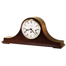 Product titlehoward miller, mil625417, talon wall clock, 1. Howard Miller Mason Tambour Style Key Wound Mantel Clock 630161