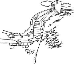 Muralla China Para Colorear