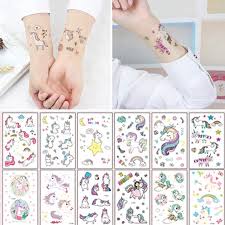 Xăm một đầu kỳ lân bằng mực đen và màu xám trên cánh tay . Hinh XÄƒm Hinh XÄƒm Táº¡m Thá»i Cho Tráº» Em Vá»›i Hinh Dan Ká»³ Lan La An Toan Khong Ä'á»™c Háº¡i Va Khong Tháº¥m NÆ°á»›c Shopee Viá»‡t Nam