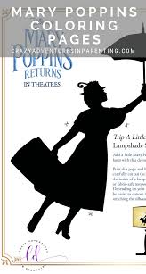 Mary poppins coloring book is an excellent product for drawing lovers. Mary Poppins Returns Coloring Pages And Activity Sheets Crazy Adventures In Parenting