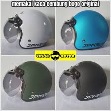 Helm ini mempunyai banyak varian, bentuknya sama, tetapi. Helm Jpn Bogo Kaca Datar Jpn Retro Original Shopee Indonesia