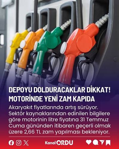 Depoyu Doldurmadan Önce Son Bir Bakış: Akaryakıt Fiyatları Neden Yine Değişti?