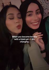 Muslim Mexican and European Woman