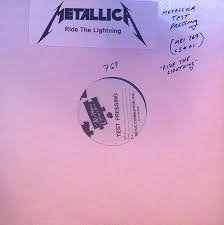 Mehr von free gibt es im shop. Metallica Ride The Lightning Test Pressing Sells For 5 000