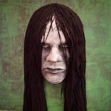 Handmade Samara Morgan Plaster Decorative Mask (the Ring) 34cmx21cm