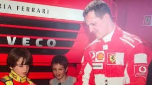 Now at the top of f1 with ferrari, charles leclerc has never forgotten that he started in motor sport. El Recuerdo De Charles Leclerc Junto A Michael Schumacher Tyc Sports