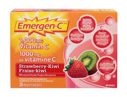 I only take 1 because i think that's too much. Emergen C Strawberry Kiwi Vitamin C 30 Count Walmart Canada
