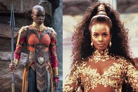 But with her latest movie, black panther, she's looking to an african future. From Zamunda To Wakanda Celebrating African Costume Design In The Movies Ucla