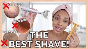 The Best Shaving Routine | How Prevent Ingrown Hairs, Strawberry Legs, Razor  Bumps, & Razor Burn - Youtube