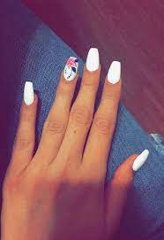 Flower acrylic nails 2015 on pinterest. Cute Short Acrylic Nails For Summer Confession Of Rose