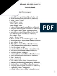 More images for kosakata bahasa spanyol » Belajar Bahasa Spanyol