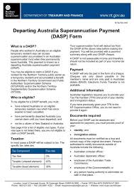 The australian fisheries management authority (afma) recently reviewed fisheries management paper (fmp) 5, the policy that. Departing Australia Superannuation Payment Dasp