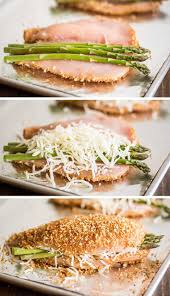 Asparagus Stuffed Chicken Breasts Make A Perfect Easy Dinner For Weeknights But Looks Good Eno Chicken Asparagus Yummy Chicken Recipes Healthy Stuffed Chicken