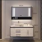 Big Size Wall Hanging Bathroom Furniture Wood Cabinet