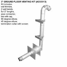 This would require having a direct air vent extending from the vent located on the back of a pellet stove through an external wall of a home. Osburn Hybrid 45 Pellet