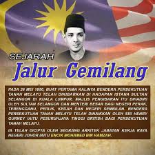 Untuk tujuan itu diadakan kompetisi untuk merancang bendera persekutuan tanah melayu yang baru pada 1949. Aizad Roslan Sejarah Jalur Gemilang Pada 26 Mei 1950 Facebook