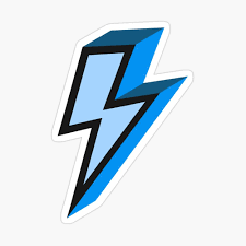 Blue Bold Lightning Bolt Kids Clothes By Onethreesix In 2020 Lightning Bolt Logo Lightning Bolt Blue Lightning