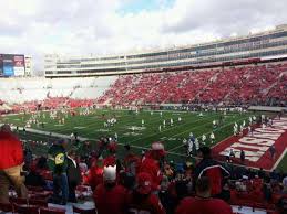 camp randall stadium section a home of wisconsin badgers