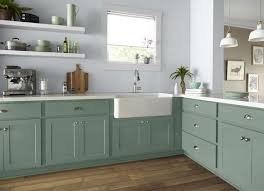 The 14 Freshest Kitchen Cabinet Colors Kitchen Cabinet Colors New Kitchen Cabinets Kitchen Cabinet Trends