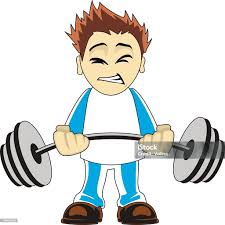 Cartoon Bodybuilder Stock Illustration - Download Image Now - 2015, Adult,  Anaerobic Exercise