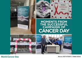 Momentos de la exitosa campaña del Día Mundial contra el Cáncer