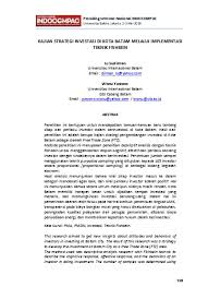 Jual motor bekas & baru berkualitas di jakarta & indonesia, serta kredit motor murah & cepat didukung adira finance & ojk | momotor.id Kajian Strategi Investasi Di Kota Batam Melalui Implementasi Teknik Fishbein