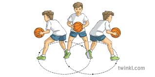 Teknik menggiring bola (dribbling) sumber gambar: Uh Permainan Bola Basket Physical Ed Quizizz