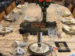 What makes a shabbat table special? Shabbos Table Setting Using Napkins As The Star Simple To Wow